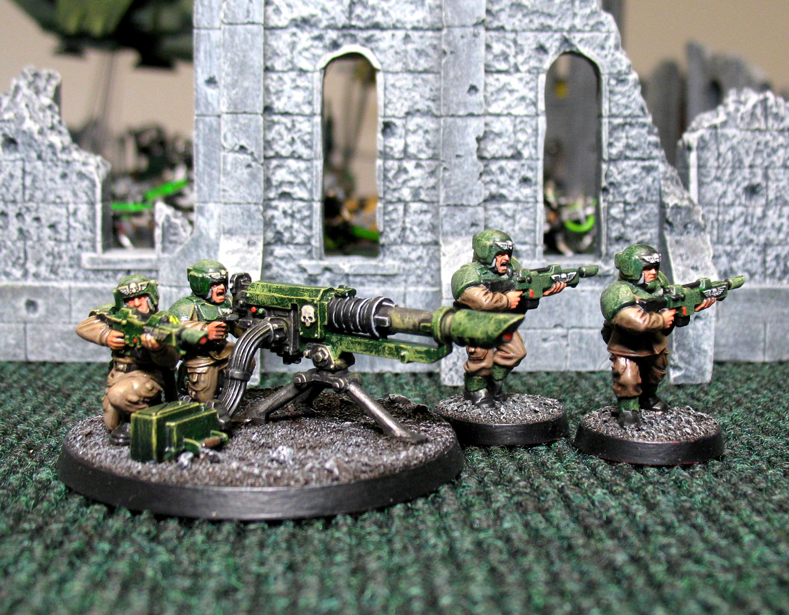 Cadian Heavy Weapon Squad